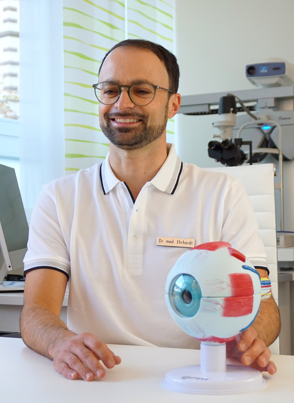 Dr. med. Jonas Ehrhardt, Facharzt für Augenheilkunde